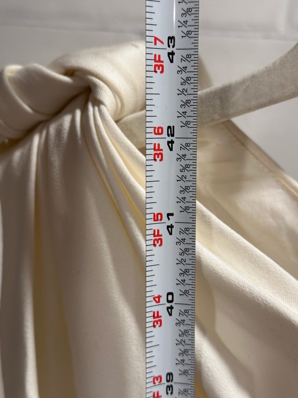 Kate Spade Twill One-Shoulder Midi Dress Ivory/Cream/Off White Sabrina Dress - Picture 15 of 16